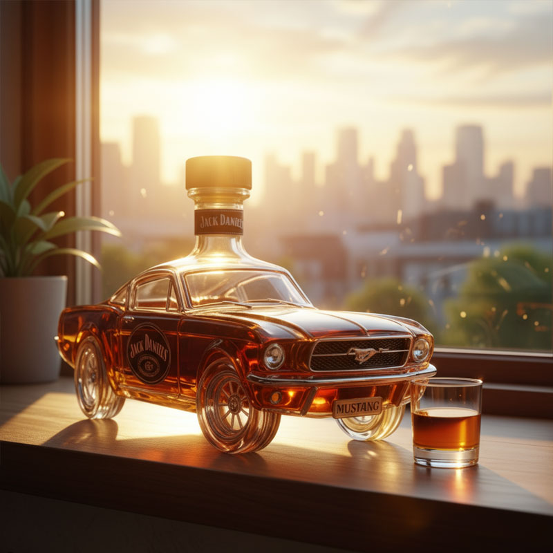Mustang Whisky Bottle - Exclusive Edition