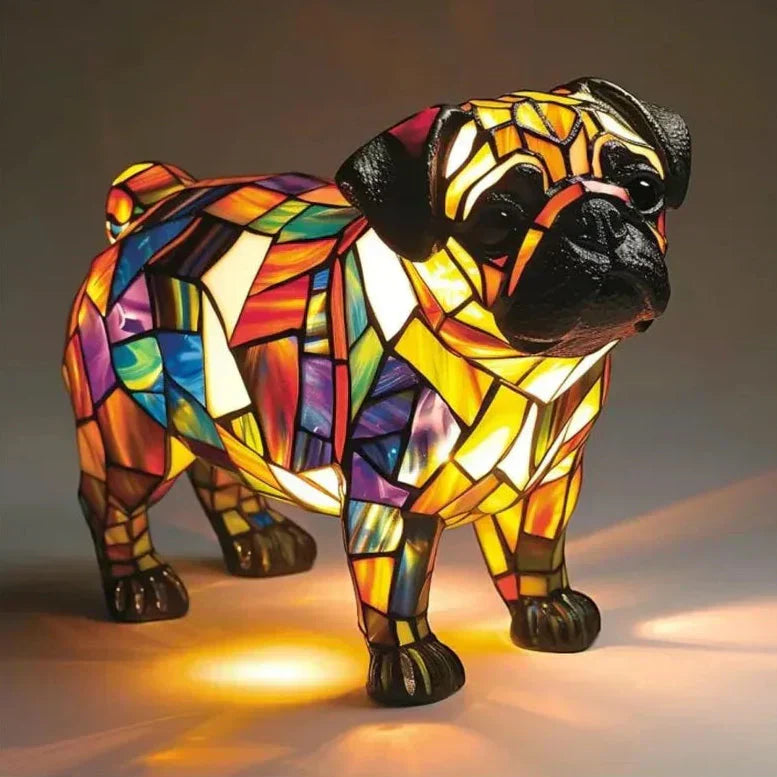 Pippa The Pug Of Eternal Glow and Warm Hearth