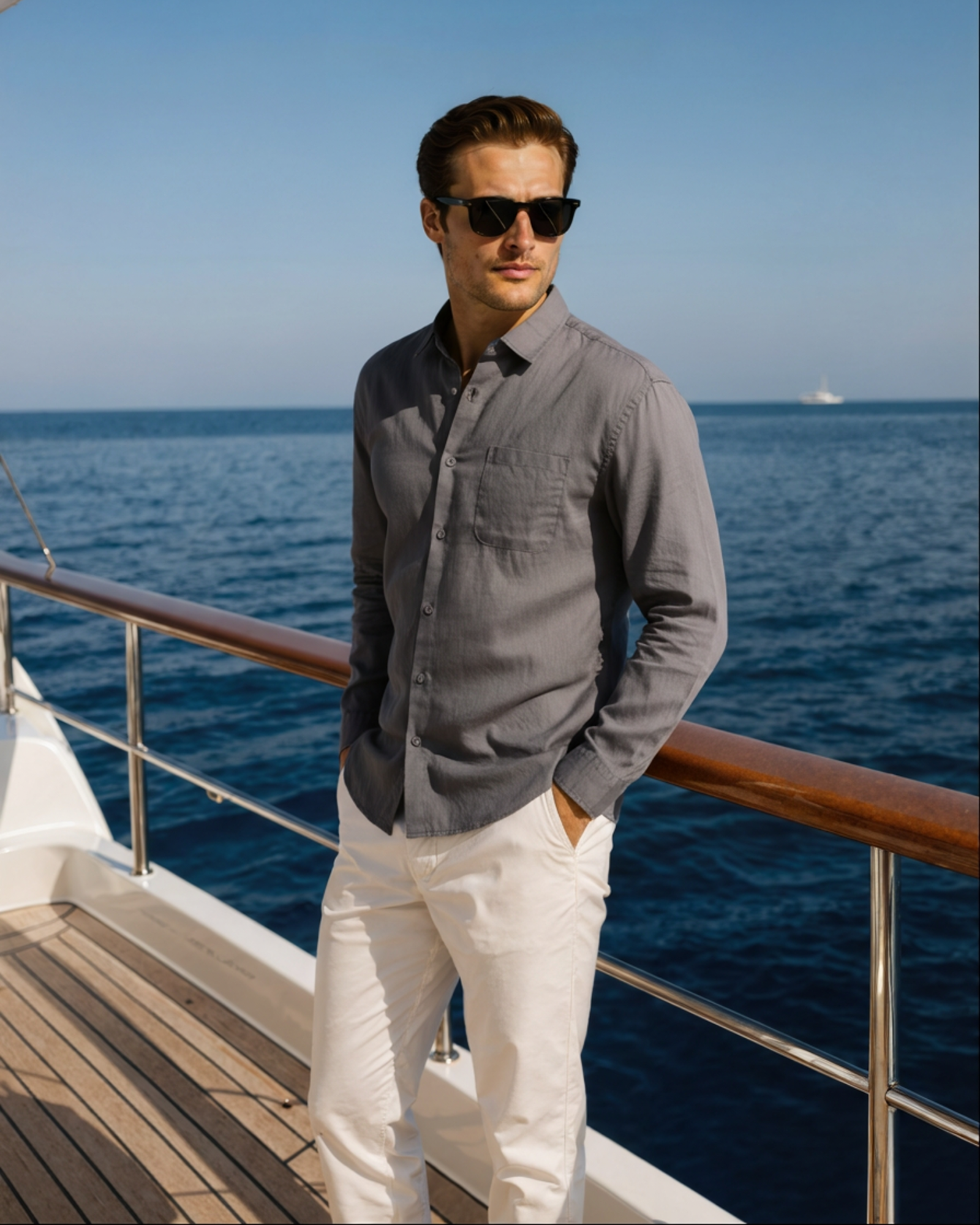 Cape Town - Camicia 100% Lino