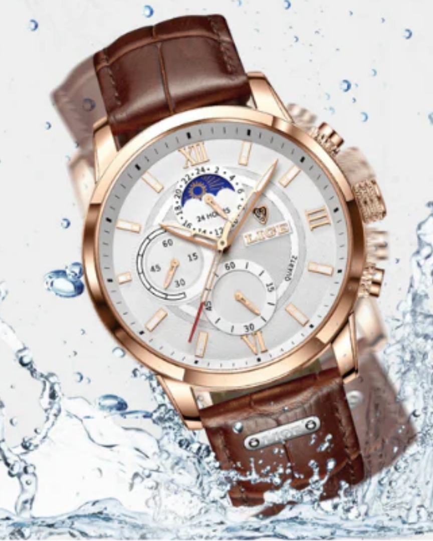 Orologio classico Lugano (impermeabile)