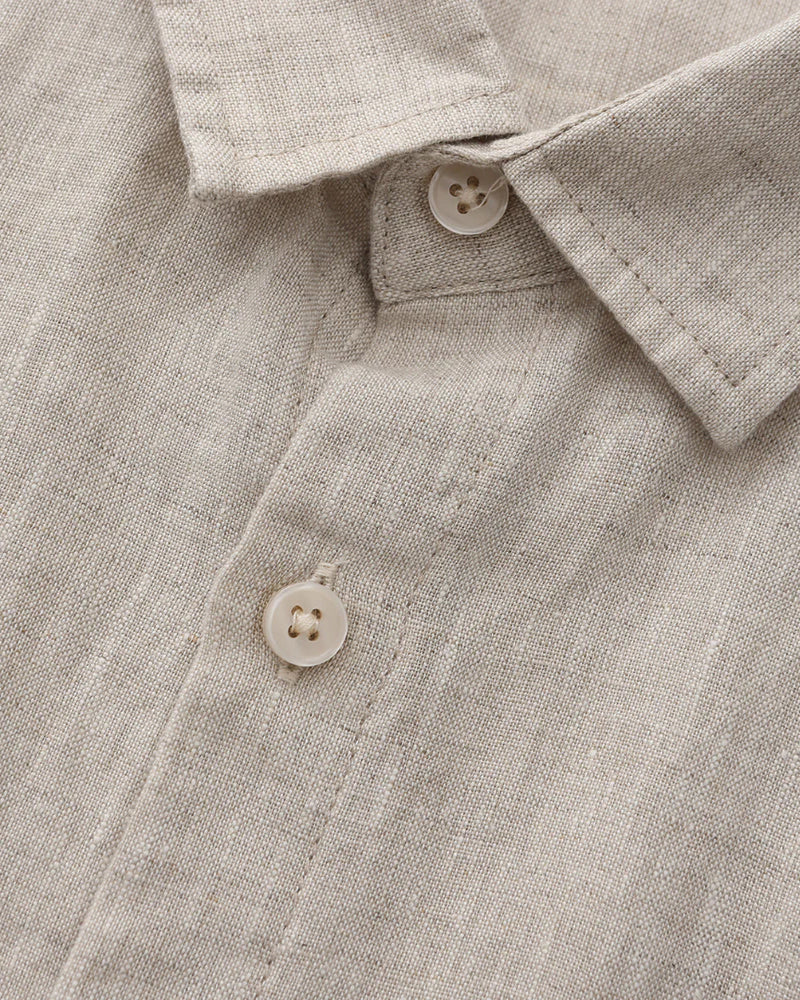 Cape Town - Camicia in Lino (Manica Corta)