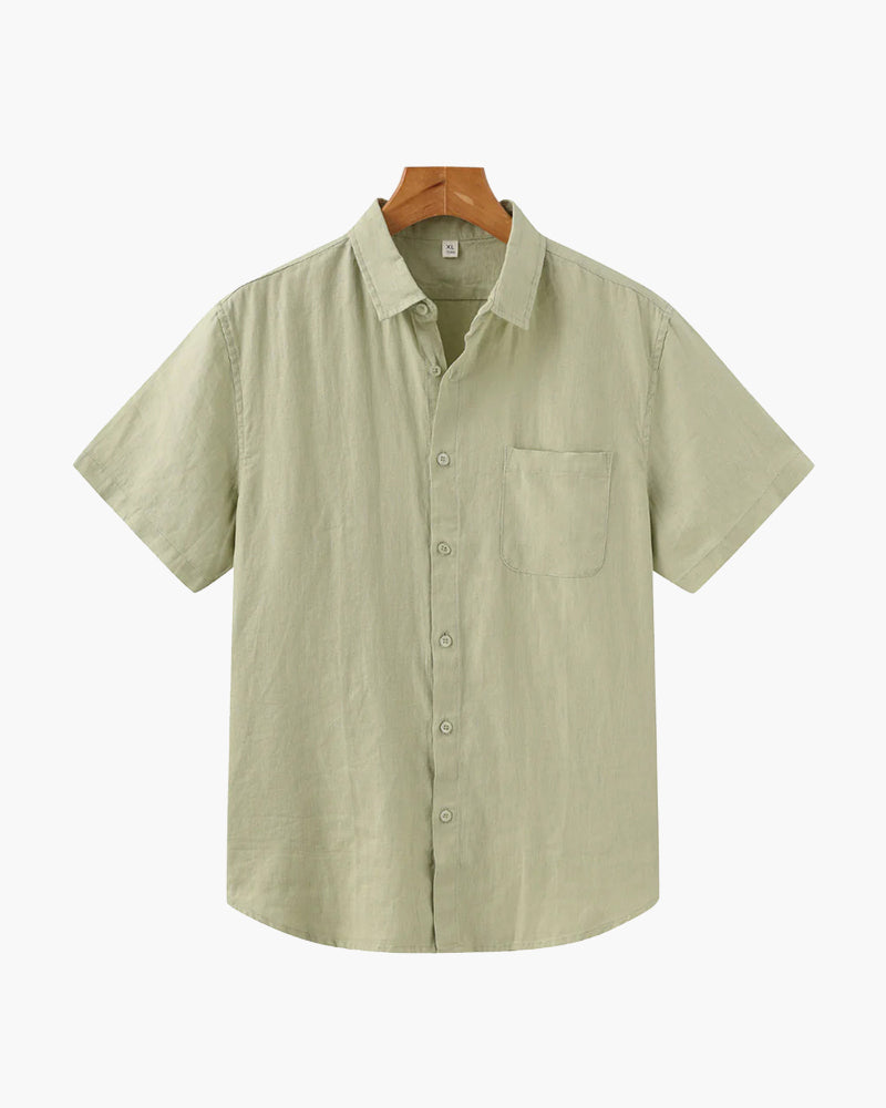 Cape Town - Camicia in Lino (Manica Corta)