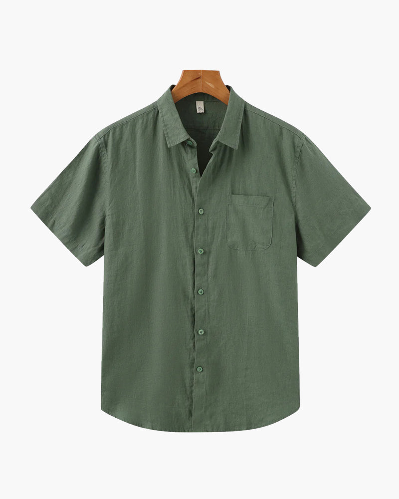 Cape Town - Camicia in Lino (Manica Corta)