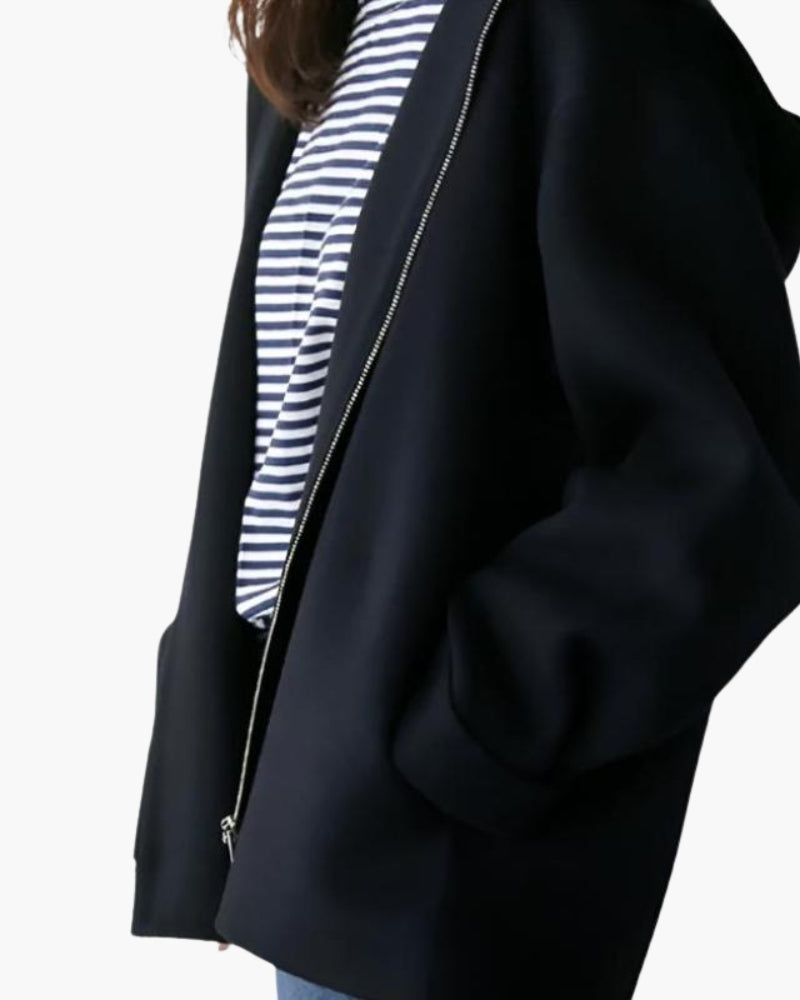 Marlow - Cappotto in Lana con Zip